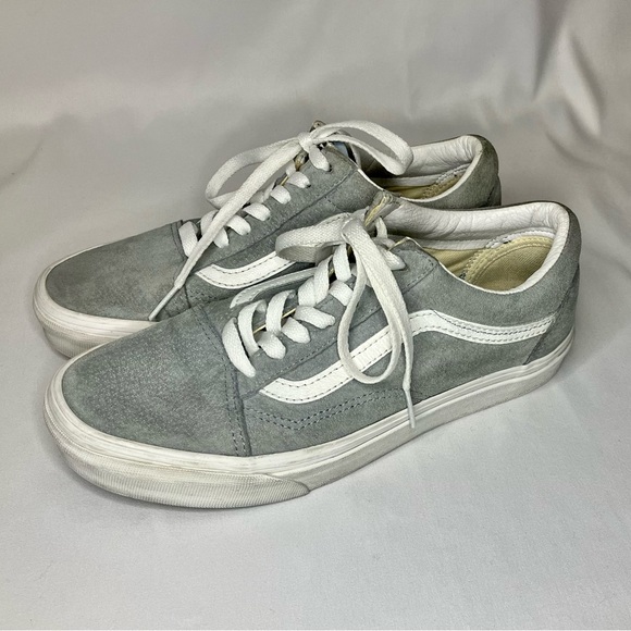Vans Men’s and Women’s Old Skool Sneaker in Drizzle Grey Suede - Picture 7 of 11
